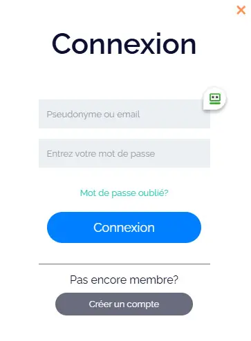 Connexion des membres du STONEVEGAS CASINO