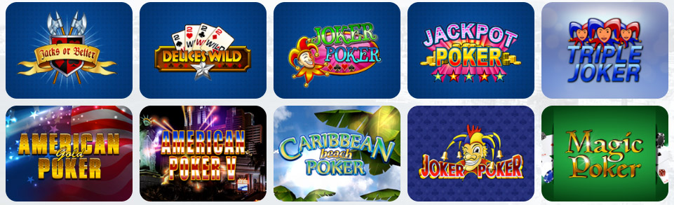 Video Poker STONEVEGAS CASINO