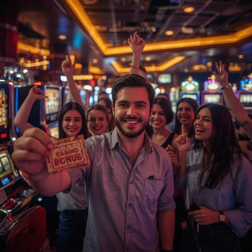 personne tenant un bonus Stonevegas Casino