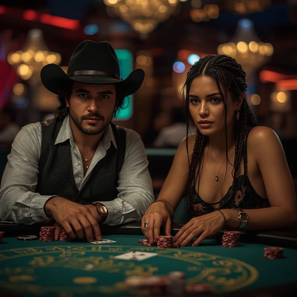 photo de deux joueurs de poker STONEVEGAS CASINO